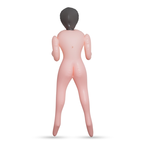 Секс-кукла для мужчин с 3 отверстиями бежевая Crushious LUCIA The Inflatable Nurse длина 1550 мм - 3
