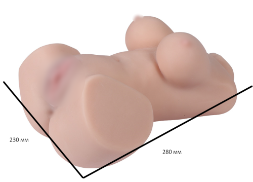 Мастурбатор Daier realistic doll - 1