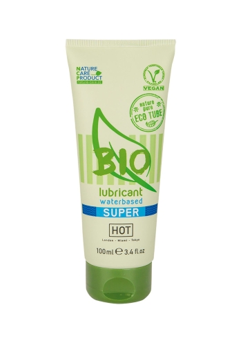 Органічний лубрикант вагінальний на водній основі Hot Bio Lube Super 100 мл - 1