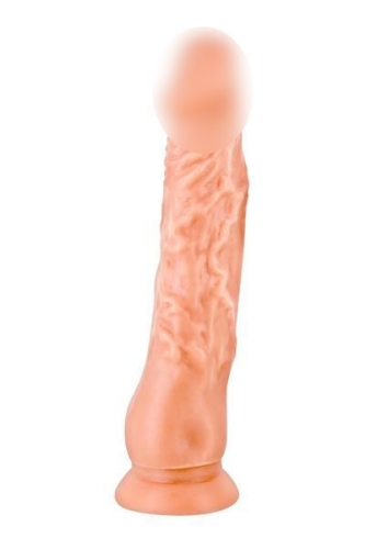 Фалоімітатор 21,5 см/4,2 см реалістичний на присоску Real Body - Real Justin - 1