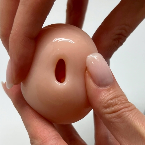 Мастурбатор яйцо телесного цвета Alive Mini Masturbator - 4