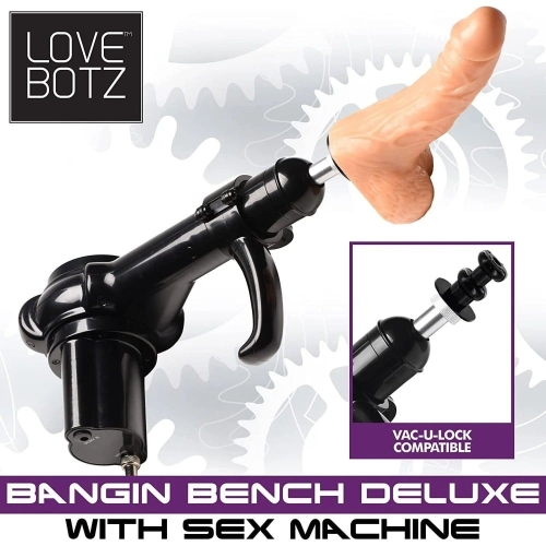 Секс машина із кріслом чорного кольору XR Brands Deluxe Bangin - 6