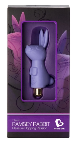 Вибратор Rocks Off Ramsey-Rabbit 7 Purple - 2