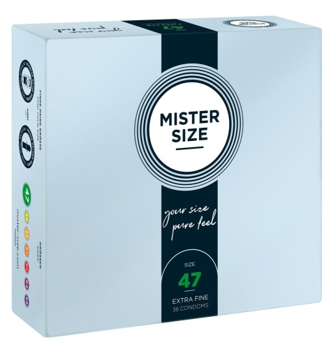 Презервативы Mister Size 47 mm (мм) 36 штук Мистер Сайз - 1