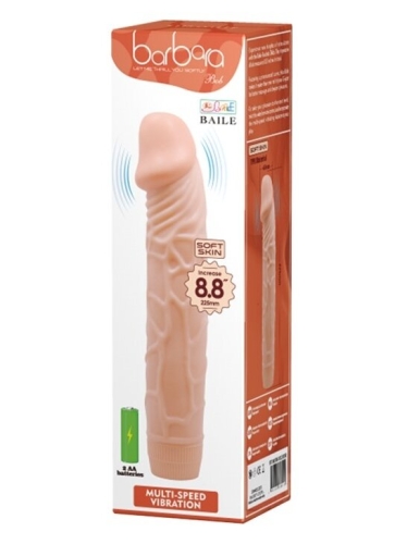 Вібратор реалістик тілесний BARBARA BOB DILDO VIBRATOR - 4
