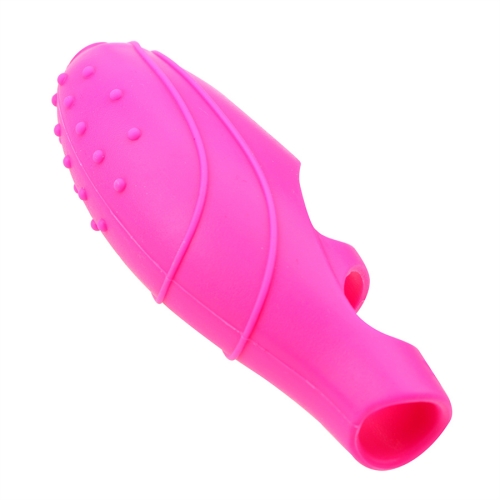 Вибратор на палец для стимуляции клитора цвет розовый Sexy desires Lazy finger - 6