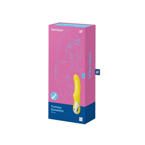 Вибратор универсальный силиконовый Satisfyer Vibes Yummy Sunshine 12 режимов вибрации - 3