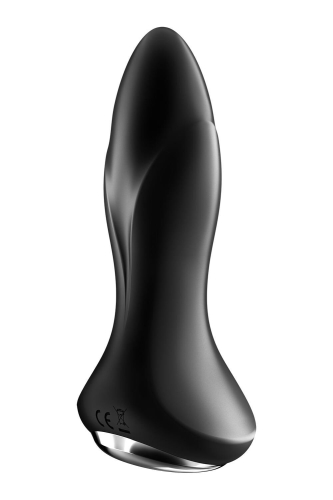Смарт Анальна пробка чорного кольору Satisfyer Rotator Plug - 5