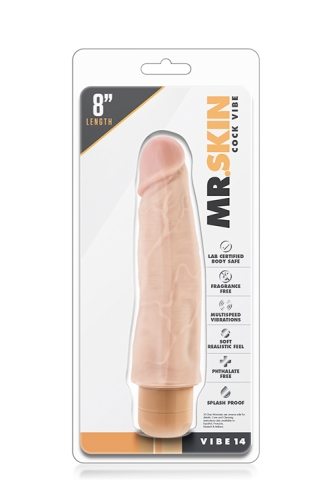Вібратор реалістичний вагінальний MR SKIN cock VIBE 14 - 2