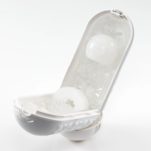 Мастурбатор для чоловіків білий Tenga Flip Flexy - 3