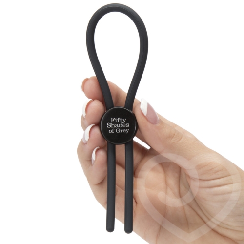 Регулируемое эрекционное кольцо-лассо на член Fifty Shades of Grey - 5