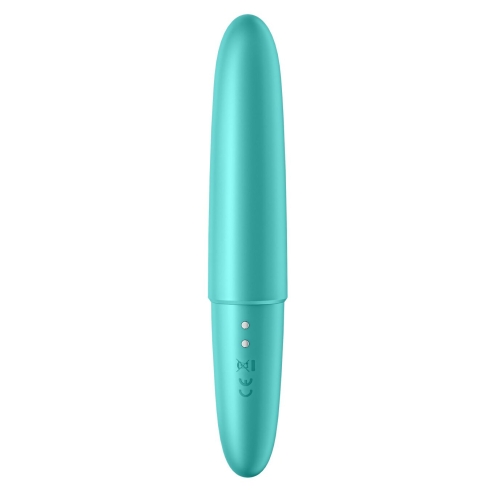 Вибратор для клитора зеленый Satisfyer Ultra Power Bullet 6 Turquoise - 5