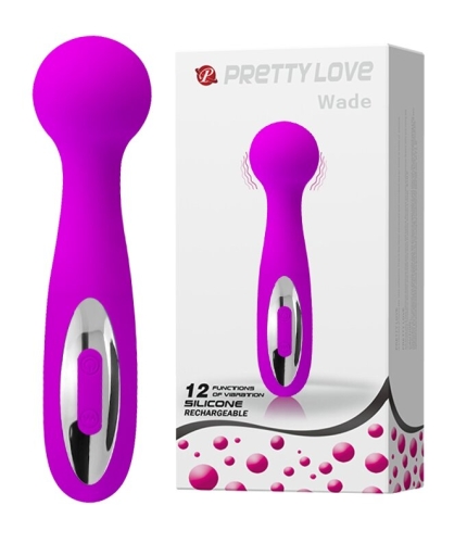 Вибратор микрофон для интимных зон фиолетовый Pretty Love Pretty Love WADE - 1