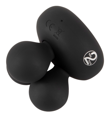 Мини-массажер Ванд универсальный с функцией подогрева черный You2Toys CUPA Warming Mini Massager - 3