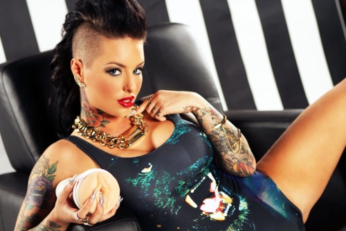 Мастурбатор Fleshlight Girls: Christy Mack Attack (Signature COLLECTION) Вагіна кицька Крісті Мак Флешлайт - 2