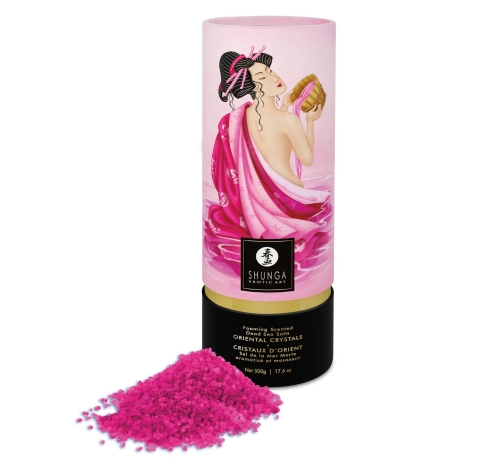 Сіль Мертвого моря для ванни Афродизія Shunga Oriental Bath Salts 500 г - 5