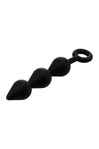 Анальна потрійна ялинка чорна Dream Toys FantASStic - 4