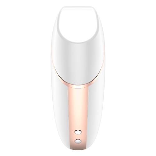 Вакуумный бесконтактный смарт вибратор для клитора белый Satisfyer Love Triangle - 6