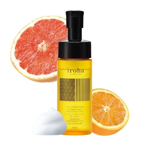 Піна для інтимного догляду із ароматом солодкого цитрусу Iroha Intimate Wash Foam Type 150 мл - 2