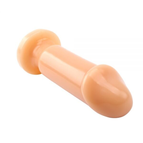 Анальна пробка на присоску з головкою slim dildo 291339 - 4