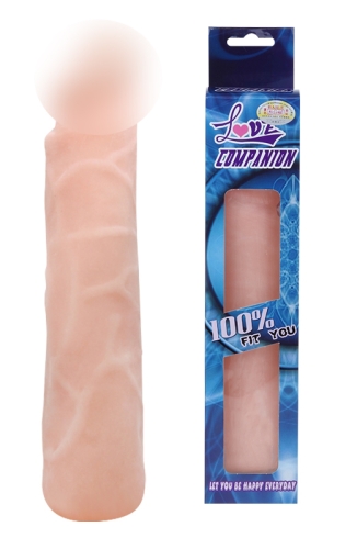 Фаллоимитатор реалистичный бежевый LyBaile Love Companion - 1