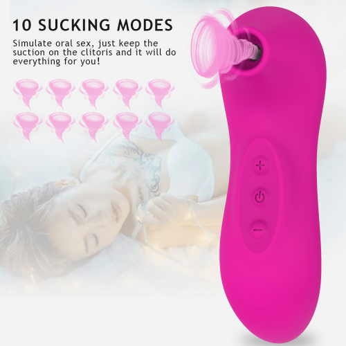 Вакуумный стимулятор клитора розовый Cottelli Collection Active head - 3