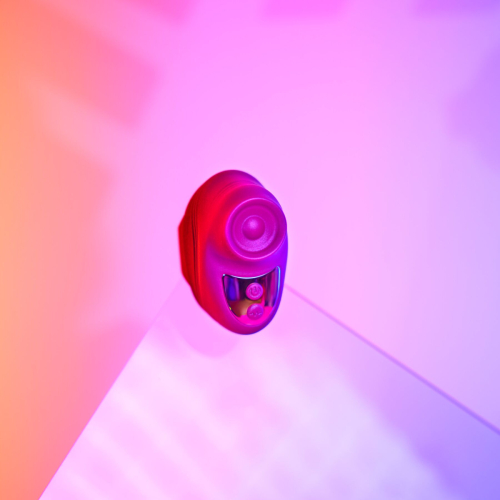 Вібратор для клітора рожевого кольору Love To Love Kisscool Iridescent Berry - 5
