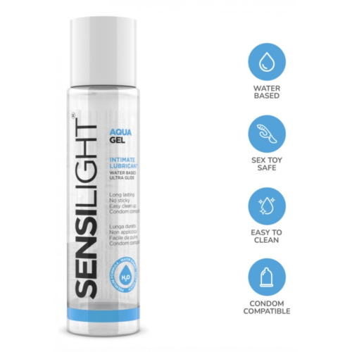 Лубрикант на водній основі Intimateline Sensilight Aqua Gel 60мл - 3