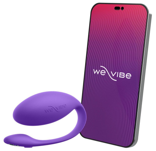 Смарт віброяйце вагінальне фіолетового кольору We-Vibe Jive Lite - 7