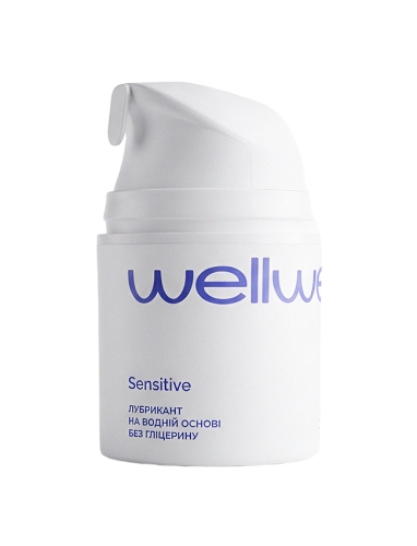 Лубрикант без глицерина на водной основе WellWet Sensitive 30 мл - 6