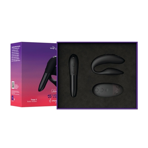 Подарунковий набір секс іграшок чорного кольору We-Vibe 15 Year Anniversary Collection - 6