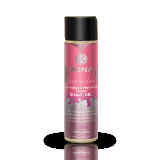 Гель для гоління DONA Intimate Shave Gel-Flirty-Blushing Berry (250 мл) з феромонами і афродизіаками