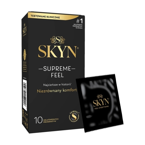 Презервативи з поліізопрену SKYN Supreme Feel 10 штук - 1