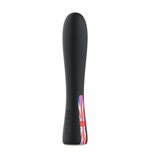 Вагінальний вібратор із британським прапором чорний Chisa Ultimate Orgasm Vibrator Kissen Romp - 2