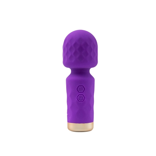 Вибромассажер Ванд мини фиолетовый BMS Factory M’Lady Mini Vibrating Wand - 1