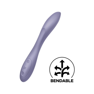 Вібратор для точки G фіолетового кольору Satisfyer G Spot Flex 2