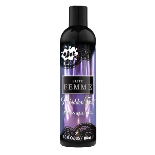 Массажное масло для ароматерапевтического массажа и для ванн Wet Elite Femme Forbidden Fruit 118 мл - 1