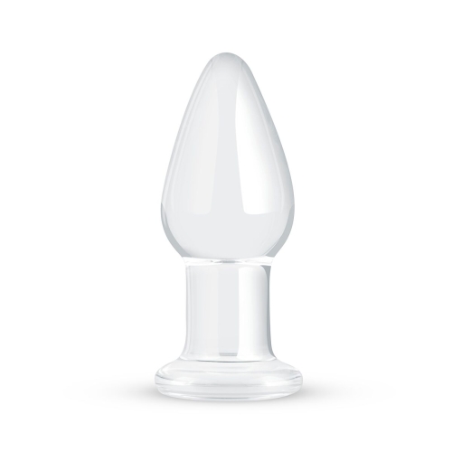 Стеклянная анальная пробка Gildo Glass Buttplug No. 24 - 1
