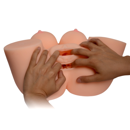 Реалистичный торс Anica Solid Silicone Sexy Doll L - 5
