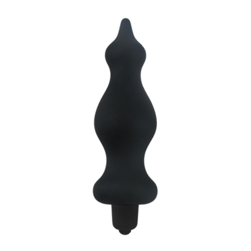 Анальная пробка с вибрацией Adrien Lastic Bullet Amuse Black - 1