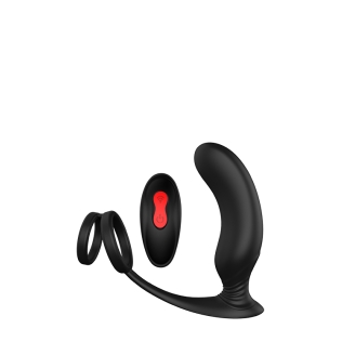 Стимулятор для простаты с пультом ДУ чёрный CHEEKY LOVE REMOTE P-PLEASER