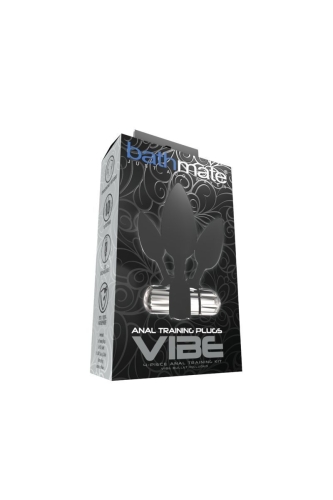Набір анальних пробок з вібрацією Bathmate Anal Training Plugs VIBE - 5
