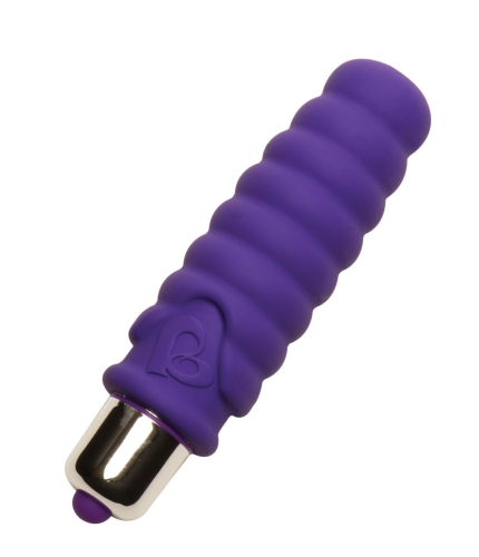 Вібратор міні Rocks Off Mini-Mates 10 Disco (Purple) - 1