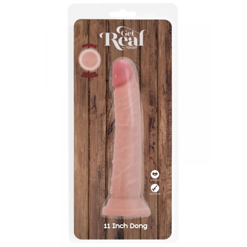 Фалоімітар реалістичний на тілесний присосці ToyJoy Get Real - 6