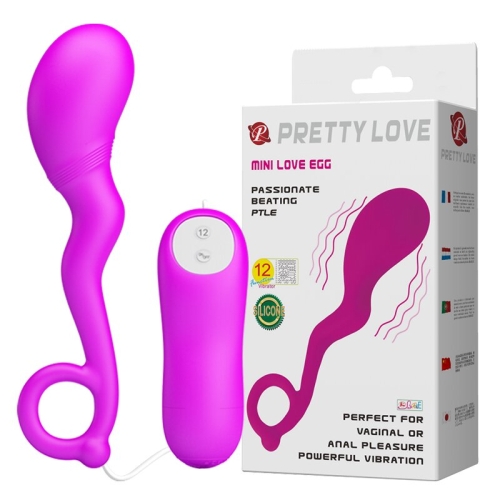 Віброяйце рожеве серії Pretty Love MINI LOVE EGG - 1