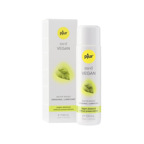 Лубрикант на водній основі pjur MED Vegan glide 100 мл вагінальна веганська (П'юр, Пджюр) - 4