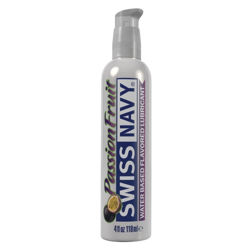 Оральный лубрикант на водной основе со вкусом маракуйя Swiss Navy Passion Fruit 118 мл - 1