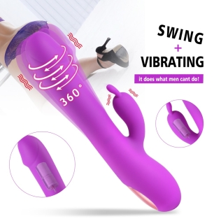 Вибратор с ротацией для точки G и стимуляции клитора Xise Mata Swing