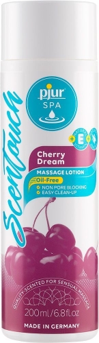 Массажный лосьон с ароматом черешни pjur SPA Scentouch 200 мл - 1