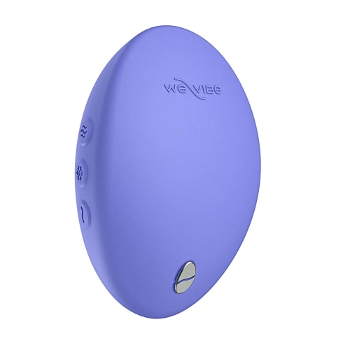 Вібратор для стимуляції клітора із підігрівом синій We-Vibe Temp Lavender Blue - 3